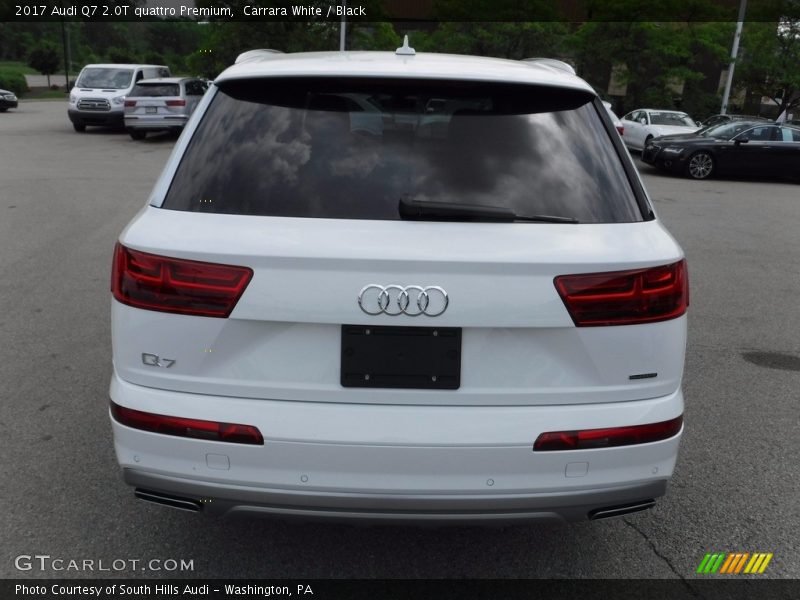 Carrara White / Black 2017 Audi Q7 2.0T quattro Premium