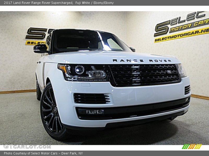 Fuji White / Ebony/Ebony 2017 Land Rover Range Rover Supercharged