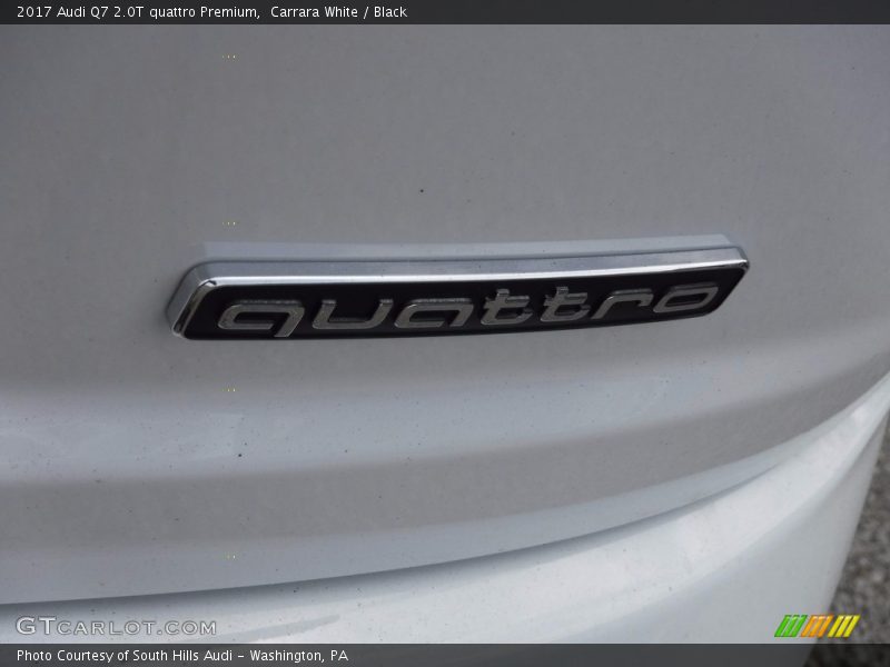 Carrara White / Black 2017 Audi Q7 2.0T quattro Premium