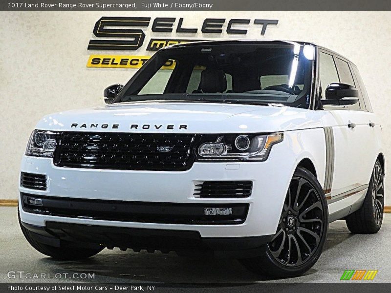 Fuji White / Ebony/Ebony 2017 Land Rover Range Rover Supercharged