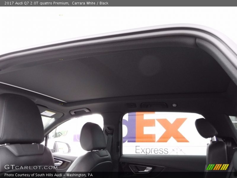 Carrara White / Black 2017 Audi Q7 2.0T quattro Premium
