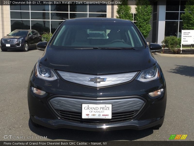 Mosaic Black Metallic / Dark Galvanized/­Sky Cool Gray 2017 Chevrolet Bolt EV LT