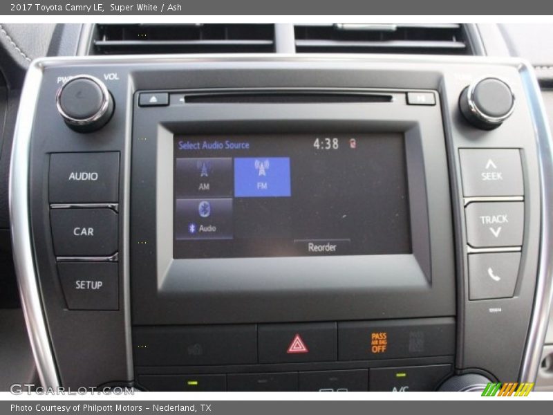 Super White / Ash 2017 Toyota Camry LE
