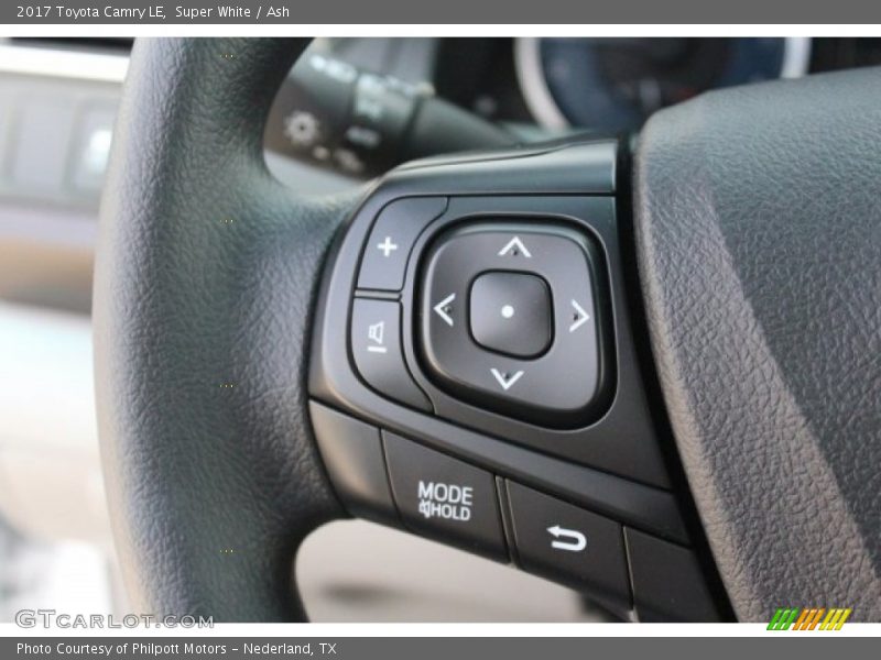 Super White / Ash 2017 Toyota Camry LE