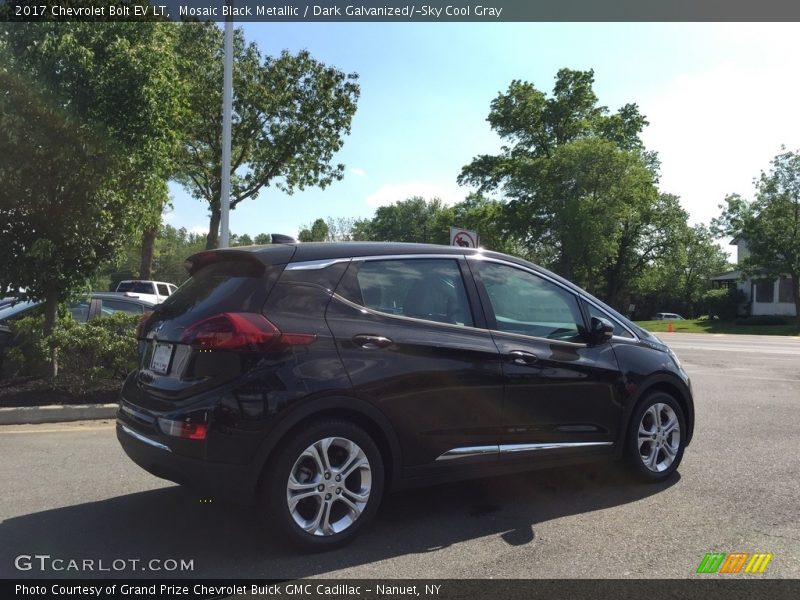 Mosaic Black Metallic / Dark Galvanized/­Sky Cool Gray 2017 Chevrolet Bolt EV LT