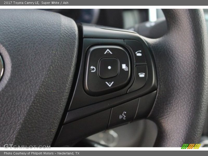 Super White / Ash 2017 Toyota Camry LE