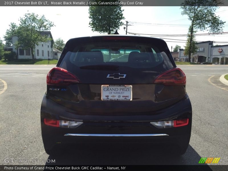 Mosaic Black Metallic / Dark Galvanized/­Sky Cool Gray 2017 Chevrolet Bolt EV LT