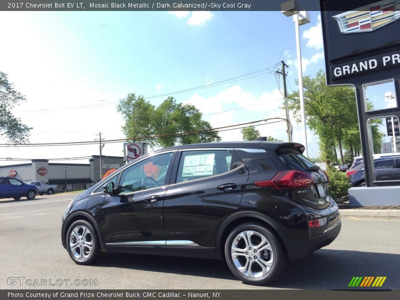 Mosaic Black Metallic / Dark Galvanized/­Sky Cool Gray 2017 Chevrolet Bolt EV LT