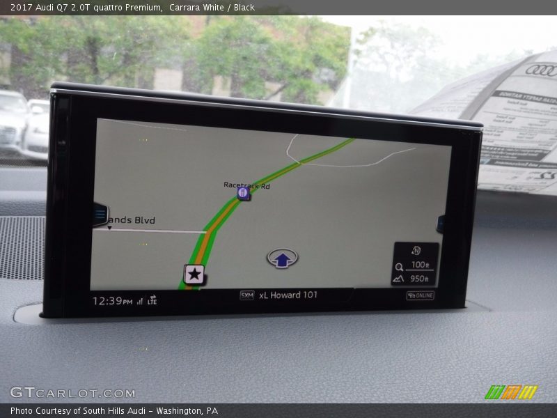 Navigation of 2017 Q7 2.0T quattro Premium