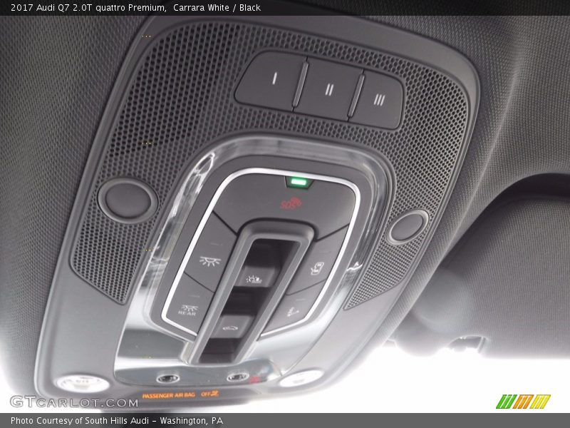 Controls of 2017 Q7 2.0T quattro Premium