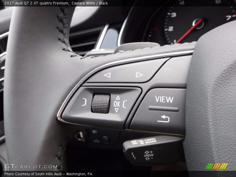 Controls of 2017 Q7 2.0T quattro Premium