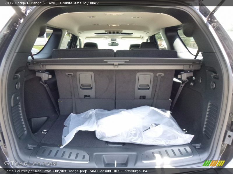 Granite Metallic / Black 2017 Dodge Durango GT AWD