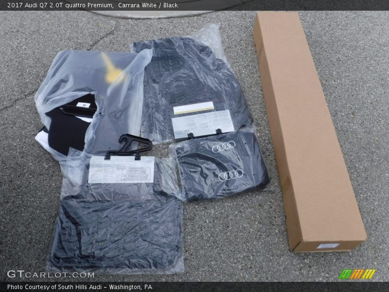 Carrara White / Black 2017 Audi Q7 2.0T quattro Premium
