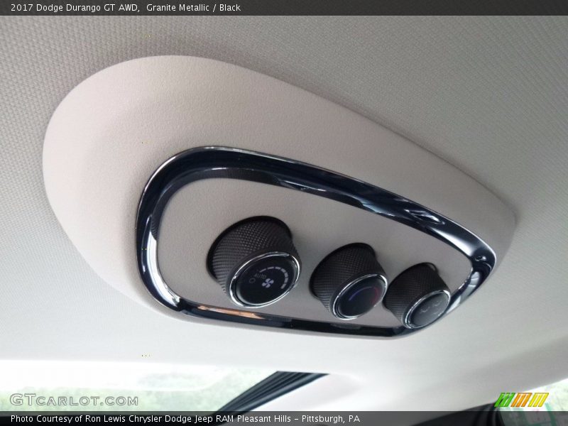 Granite Metallic / Black 2017 Dodge Durango GT AWD