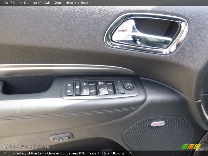 Granite Metallic / Black 2017 Dodge Durango GT AWD