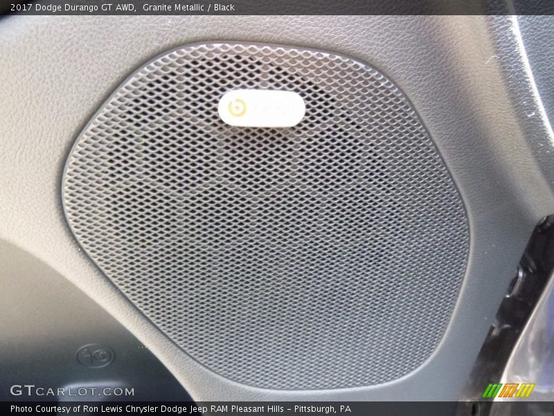 Granite Metallic / Black 2017 Dodge Durango GT AWD