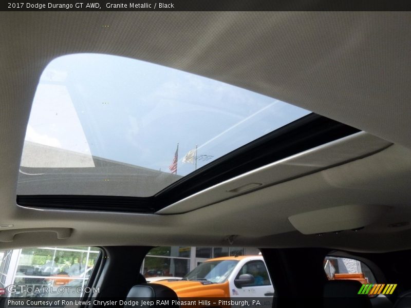 Granite Metallic / Black 2017 Dodge Durango GT AWD