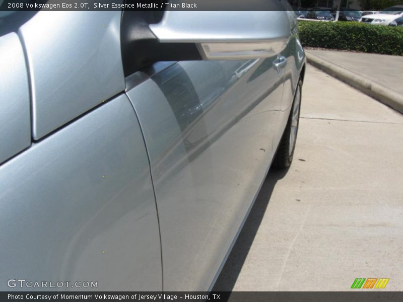 Silver Essence Metallic / Titan Black 2008 Volkswagen Eos 2.0T