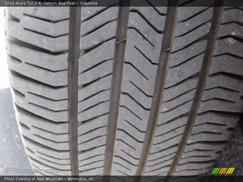 Fathom Blue Pearl / Graystone 2016 Acura TLX 2.4