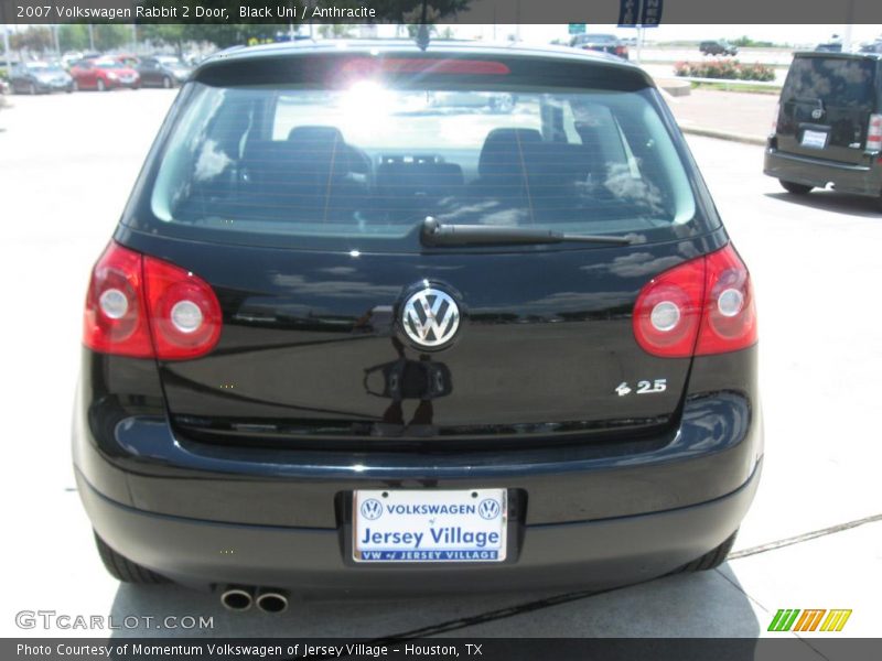 Black Uni / Anthracite 2007 Volkswagen Rabbit 2 Door