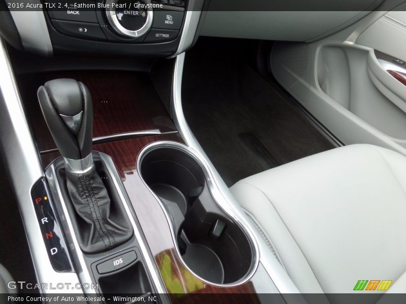 Fathom Blue Pearl / Graystone 2016 Acura TLX 2.4