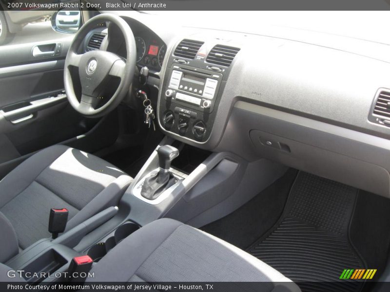 Black Uni / Anthracite 2007 Volkswagen Rabbit 2 Door