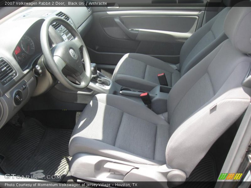 Black Uni / Anthracite 2007 Volkswagen Rabbit 2 Door