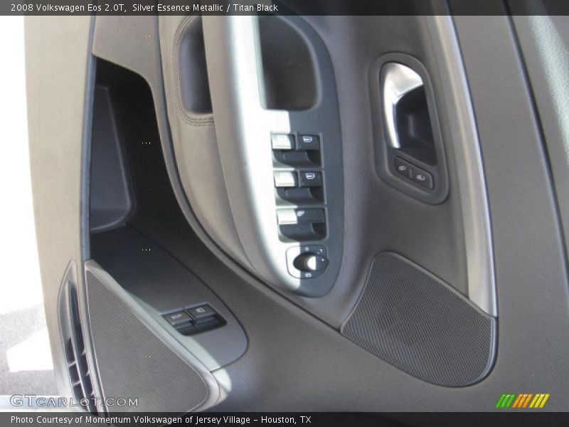 Silver Essence Metallic / Titan Black 2008 Volkswagen Eos 2.0T