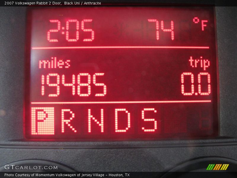 Black Uni / Anthracite 2007 Volkswagen Rabbit 2 Door