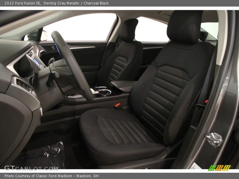 Sterling Gray Metallic / Charcoal Black 2013 Ford Fusion SE