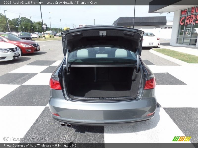 Lotus Gray Metallic / Titanium Gray 2015 Audi A3 1.8 Premium
