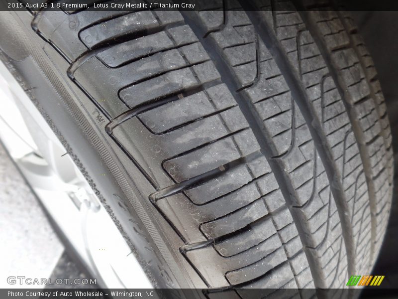 Lotus Gray Metallic / Titanium Gray 2015 Audi A3 1.8 Premium