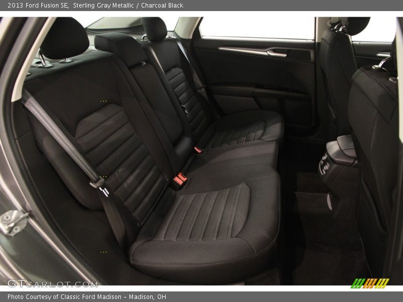 Sterling Gray Metallic / Charcoal Black 2013 Ford Fusion SE