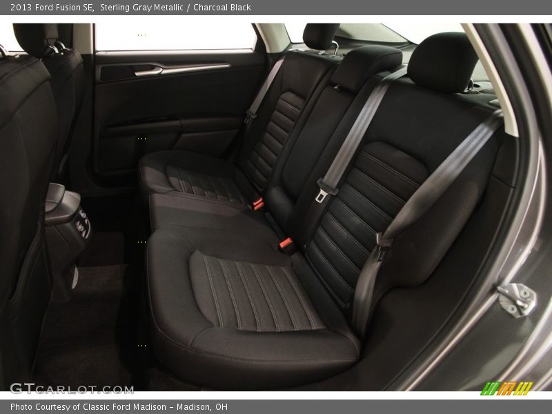 Sterling Gray Metallic / Charcoal Black 2013 Ford Fusion SE