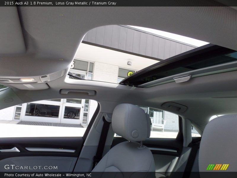 Lotus Gray Metallic / Titanium Gray 2015 Audi A3 1.8 Premium