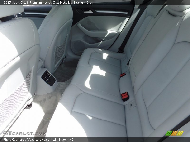 Lotus Gray Metallic / Titanium Gray 2015 Audi A3 1.8 Premium