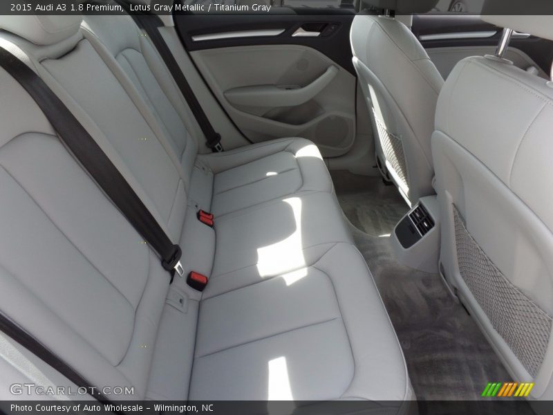 Lotus Gray Metallic / Titanium Gray 2015 Audi A3 1.8 Premium