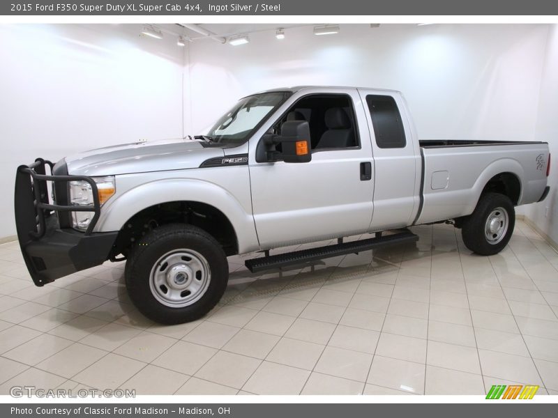 Ingot Silver / Steel 2015 Ford F350 Super Duty XL Super Cab 4x4