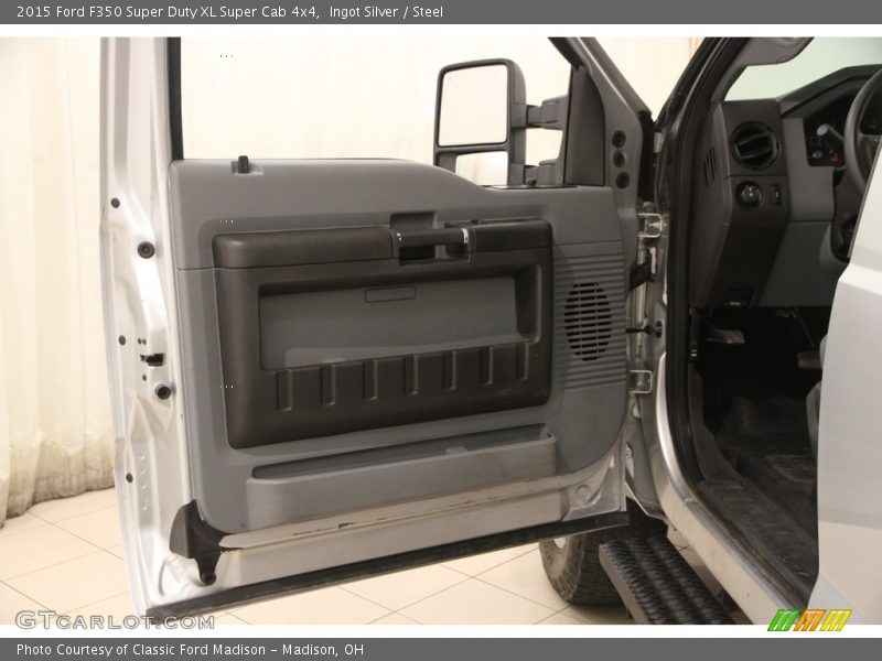 Ingot Silver / Steel 2015 Ford F350 Super Duty XL Super Cab 4x4