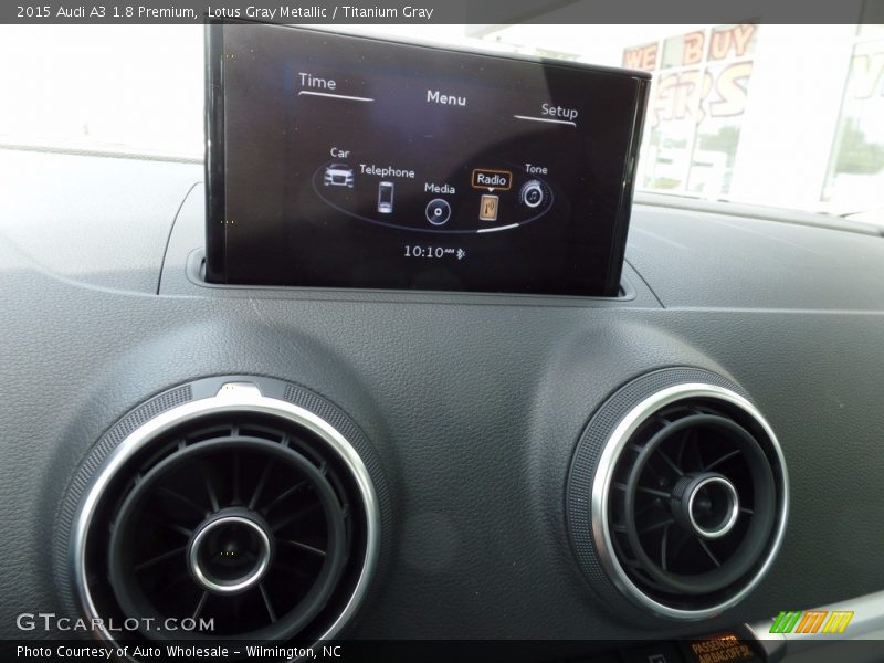 Lotus Gray Metallic / Titanium Gray 2015 Audi A3 1.8 Premium