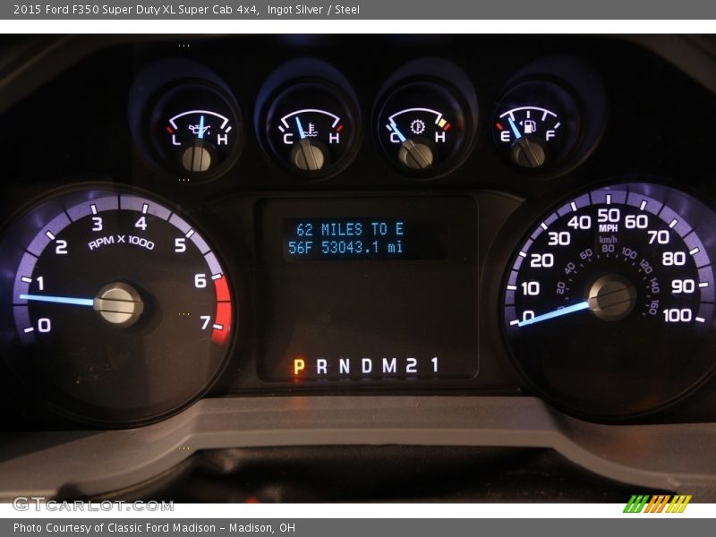Ingot Silver / Steel 2015 Ford F350 Super Duty XL Super Cab 4x4