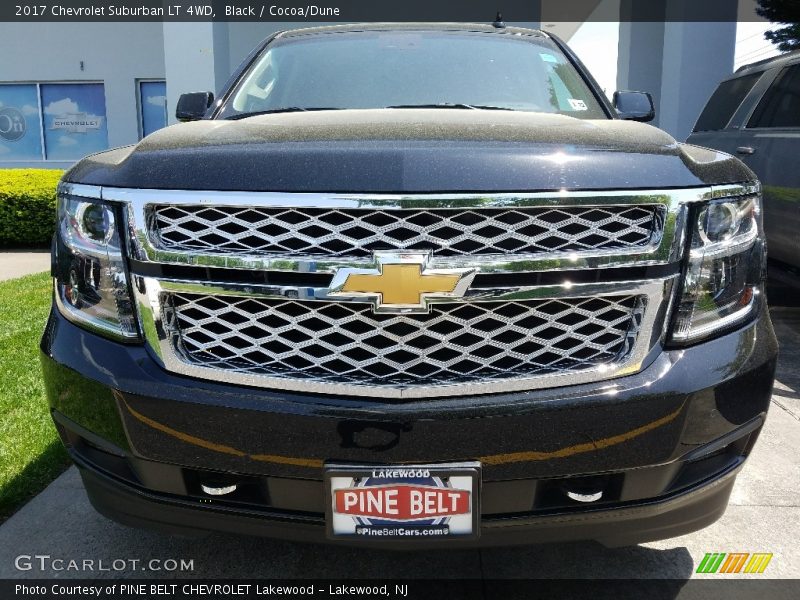 Black / Cocoa/Dune 2017 Chevrolet Suburban LT 4WD