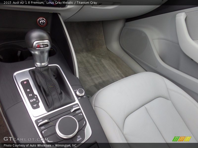 Lotus Gray Metallic / Titanium Gray 2015 Audi A3 1.8 Premium