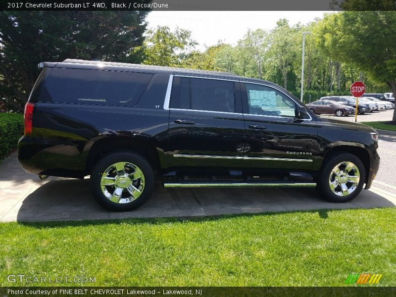 Black / Cocoa/Dune 2017 Chevrolet Suburban LT 4WD