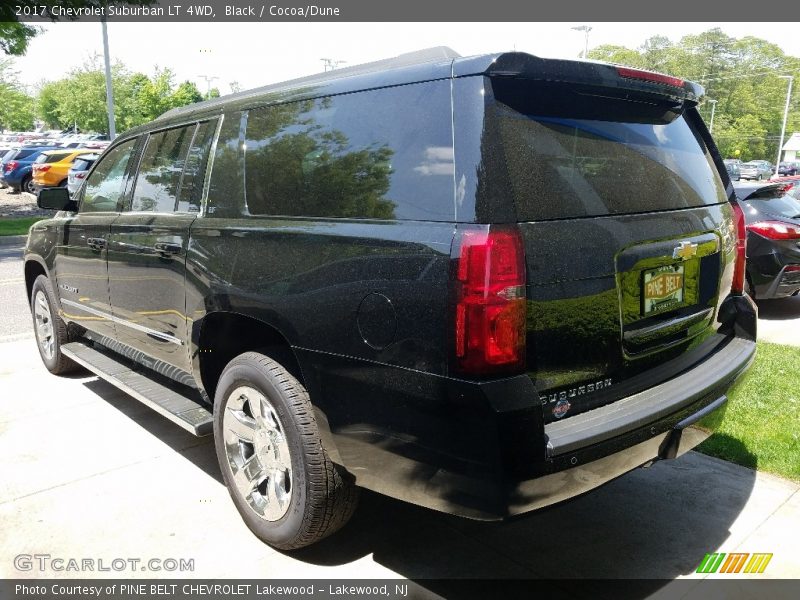 Black / Cocoa/Dune 2017 Chevrolet Suburban LT 4WD