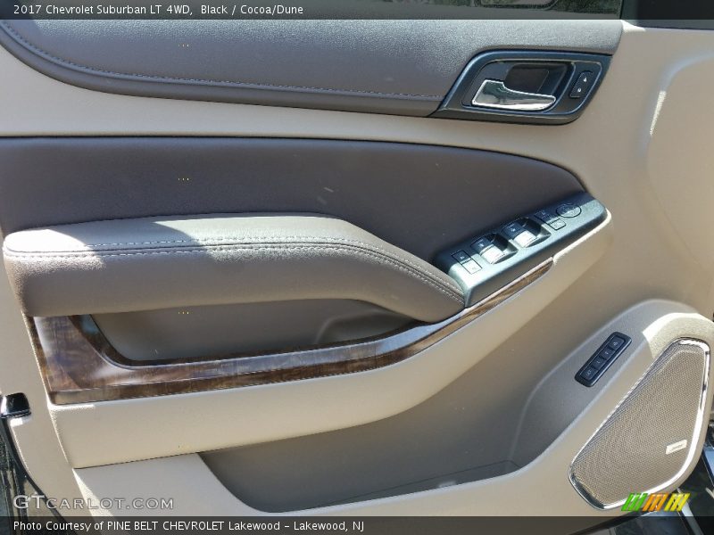 Black / Cocoa/Dune 2017 Chevrolet Suburban LT 4WD