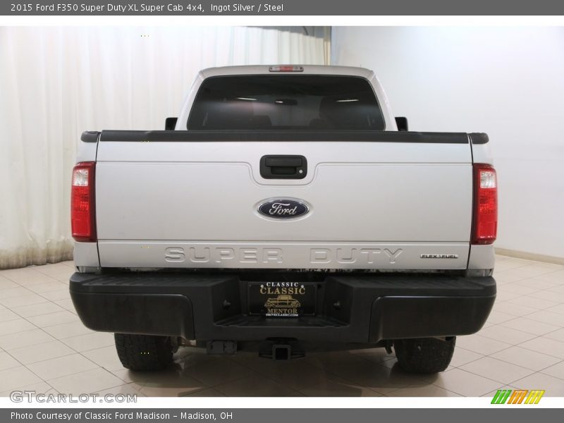 Ingot Silver / Steel 2015 Ford F350 Super Duty XL Super Cab 4x4