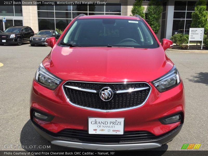 Winterberry Red Metallic / Ebony 2017 Buick Encore Sport Touring