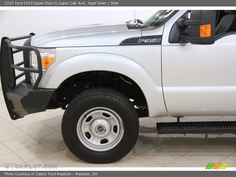 Ingot Silver / Steel 2015 Ford F350 Super Duty XL Super Cab 4x4