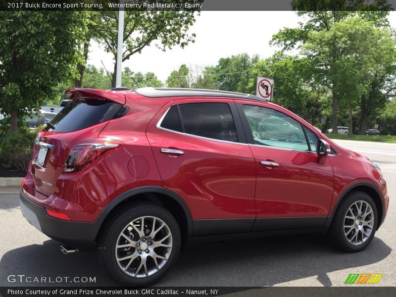 Winterberry Red Metallic / Ebony 2017 Buick Encore Sport Touring